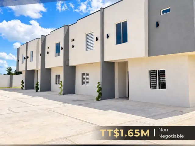  3-bedroom townhouse in Chaguanas for sale, Chaguanas