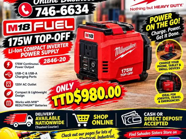 Milwaukee Compact Inverter, Couva