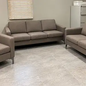 MODERN 3-PIECE LIVING ROOM SET, Long Circular