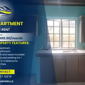 2-bedroom apartment in Charles st to rent, Gasparillo
