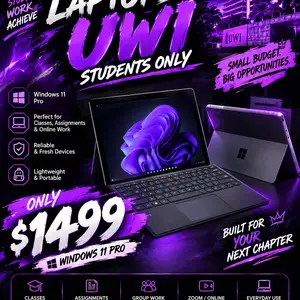 Laptops for uwi students, St. Augustine
