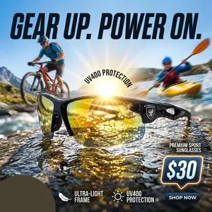 Sport sunglasses, Charlieville