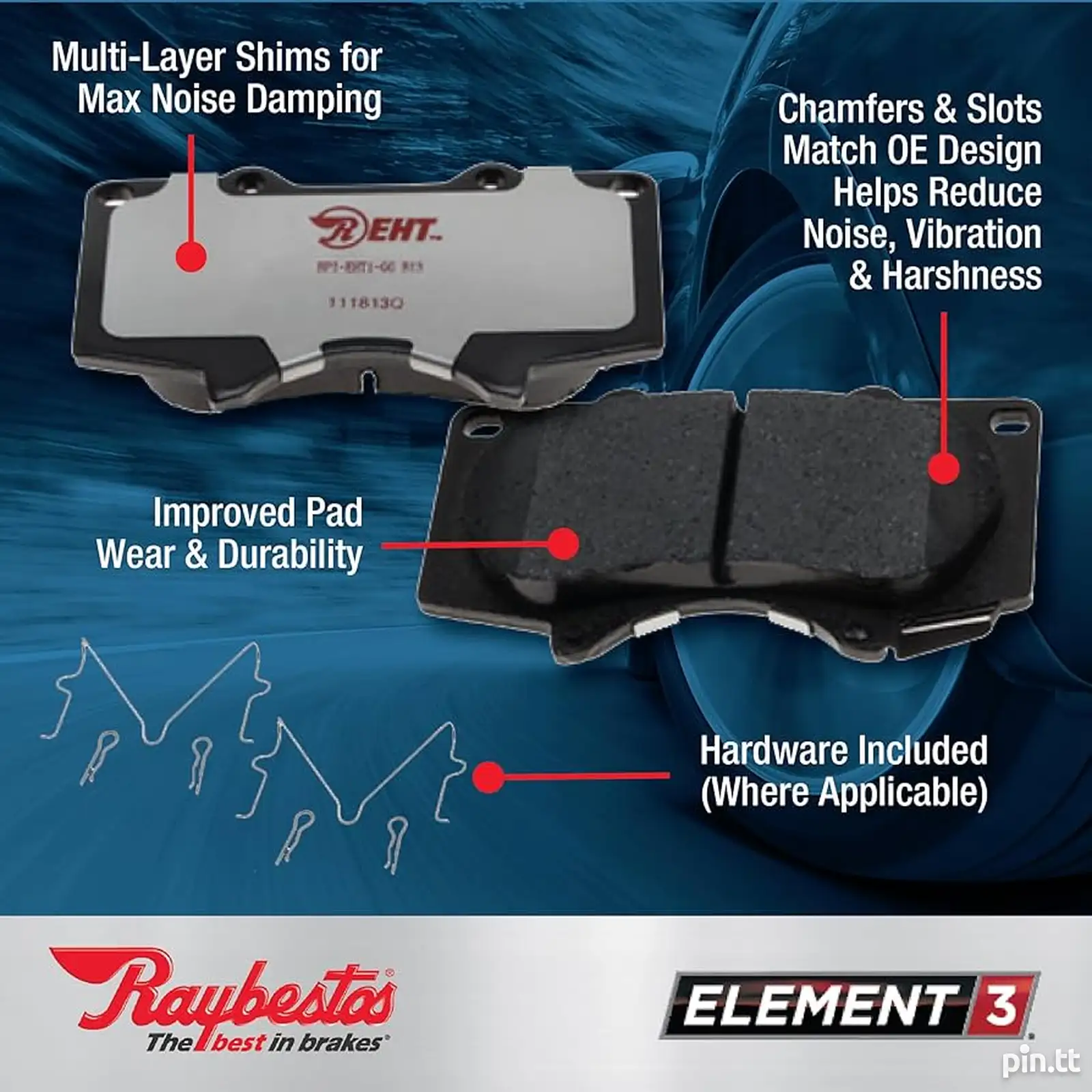 Raybestos Brake Pads for Honda Applications TT$450 №657279 in North ...