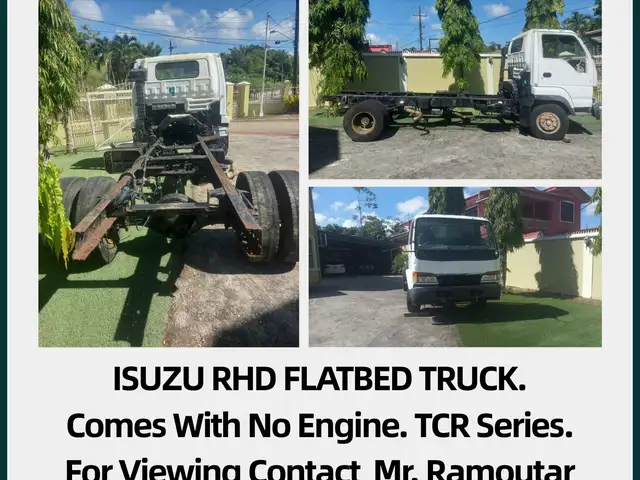 RHD Flatbed Truck, Marabella