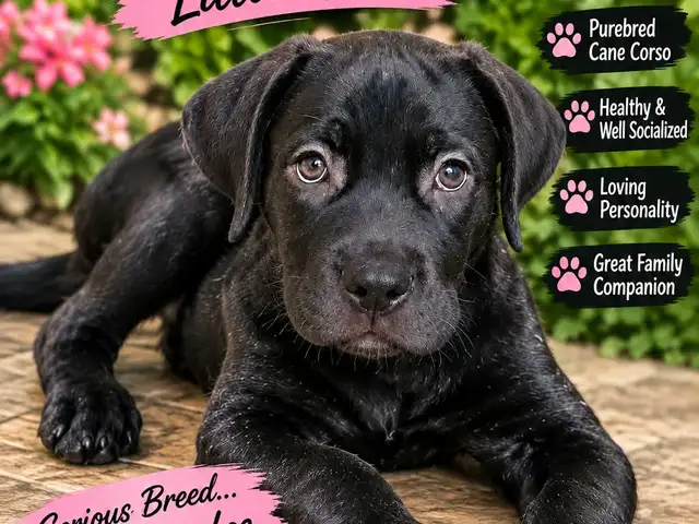 CANE CORSO FEMALE PUPPY, Diego Martin