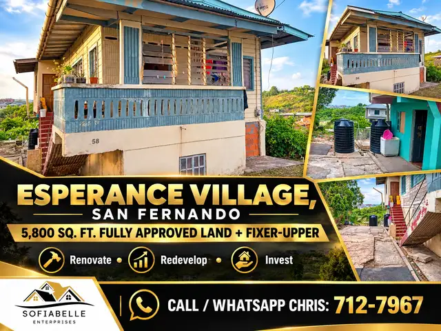 3-bedroom house in Esperance for sale, San Fernando