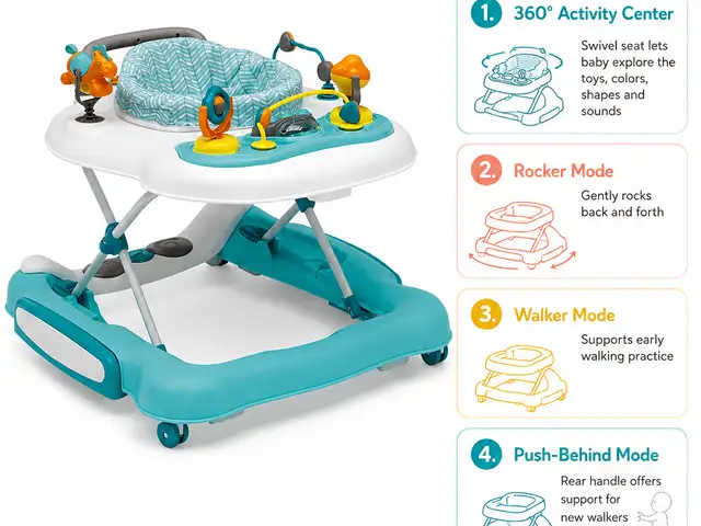 Little Folks by Delta Children 4-in-1 Musical Walker, Vistabella