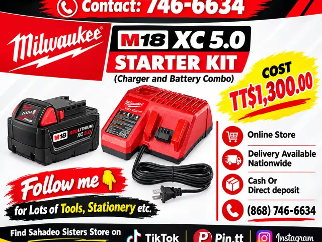 Milwaukee 48-59-1850 M18 XC 5.0 Starter Kit, Couva