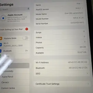 Used iPad 9th Generation, Arima
