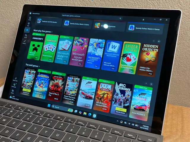 Microsoft Surface Pro5 13 128GB SSD 8GBRAM 2-In-1 Touch Laptop-Silver, St. Clair