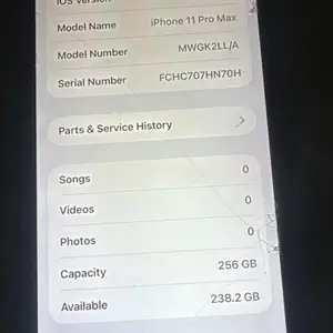 iPhone 11 Pro Max, Petit Valley