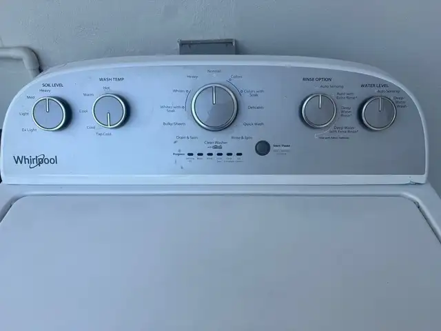 Whirlpool washer & dryer, Aranguez