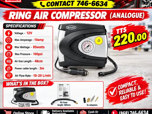Ring Air Compressor Analogue, Couva