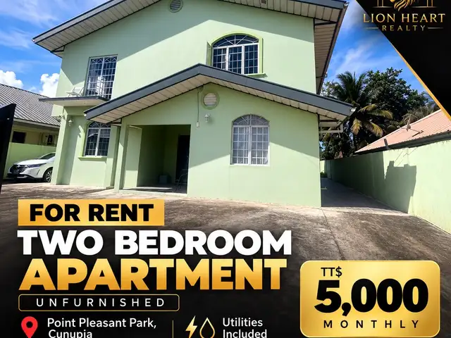 2-bedroom apartment in Point Pleasant Park to rent, Cunupia