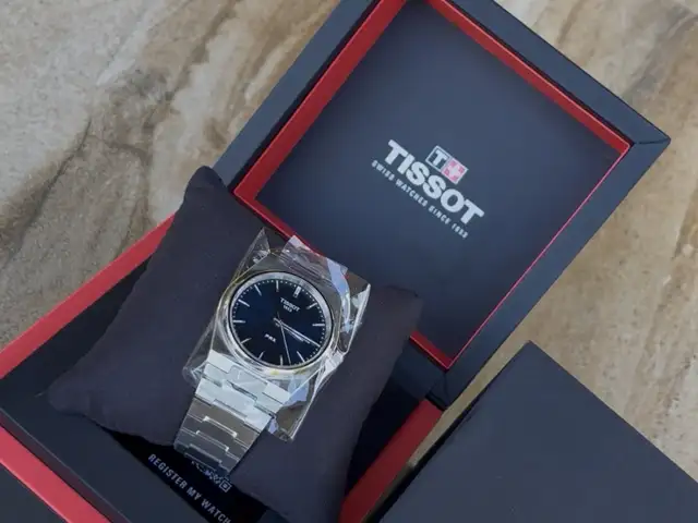 Tissot PRX 40mm T137.410.11.041.00 316L Stainless Blue Dial Men's Quartz Watch, St. Joseph