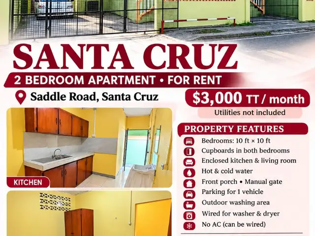 2-bedroom apartment in SADDLE ROAD to rent, Santa Cruz