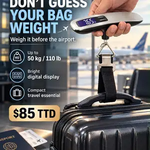 Digital Luggage Scale 50kg / 110lb Travel Bag Scale, Carapichaima