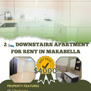 2-bedroom apartment in Marabella to rent, Marabella