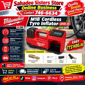 Milwaukee Tyre Inflator 2848-20, Couva