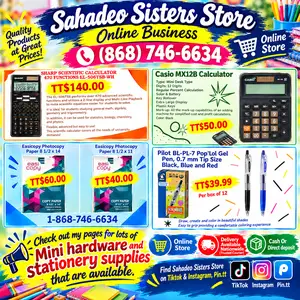 Stationery Supplies, Couva