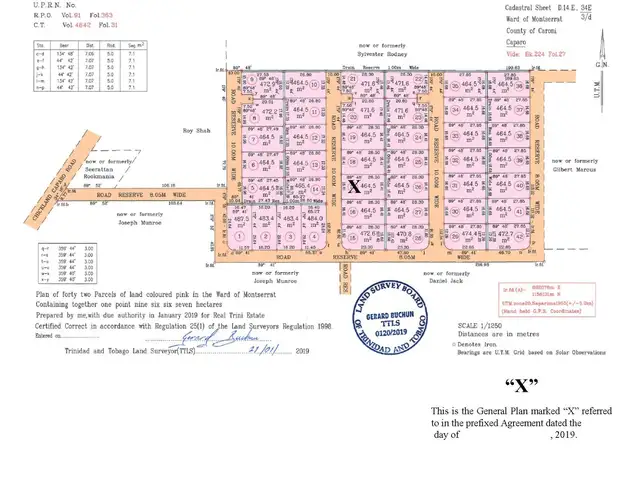 Agricultural land 5000 sq.ft, Chaguanas