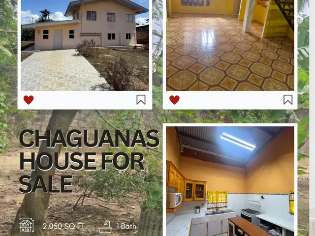 4-bedroom house in Longdenville for sale, Chaguanas