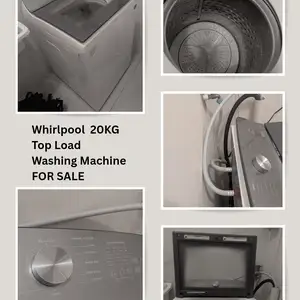 Whirlpool 20kg top load washing machine, San Fernando