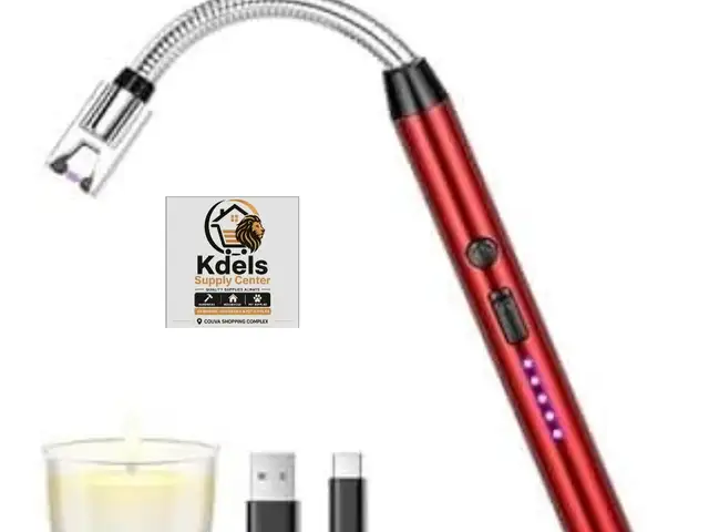 Arc Lighter Electric Rechargeable Gas Lighter - USB, Flameless, Windproof,, Couva