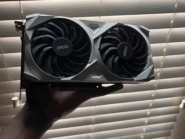 RTX 3060 custom painted white, Diego Martin