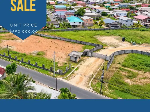 Residential land 6300 sq.ft, Sangre Grande