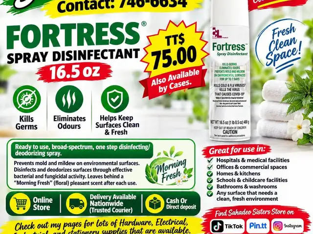 Fortress Spray Disinfectant, Couva