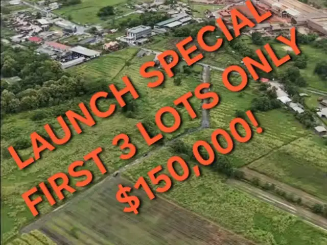 Residential land 5000 sq.ft, Longdenville