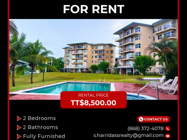 2-bedroom condo in Bldg 2, Cara Courts, Claxton Bay to rent, Claxton Bay