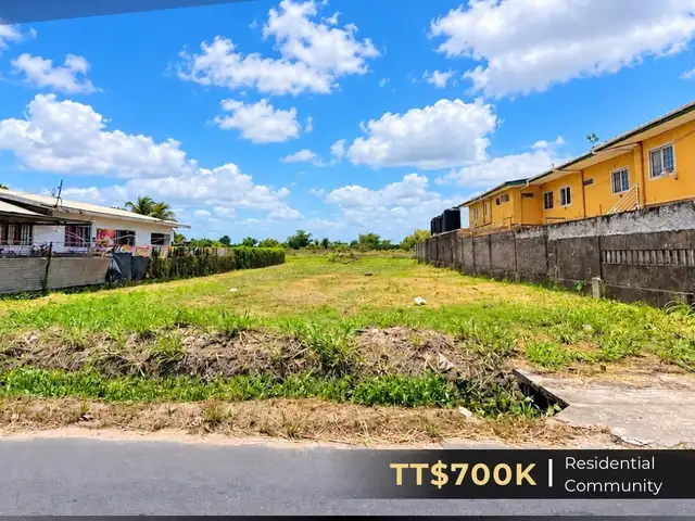 Residential land 9000 sq.ft, Cunupia