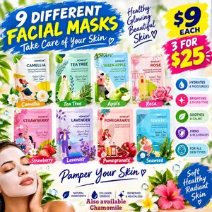 Face sheet masks, Charlieville