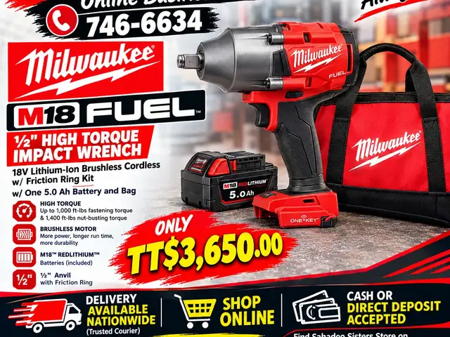 Milwaukee torque Impact Wrench, Couva