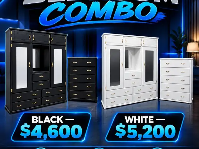 Jumbo Wardrobe Bedroom Combo Available Now, Penal