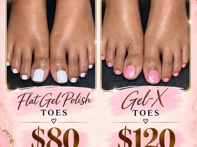Pedicure & Gel X toes, Tunapuna