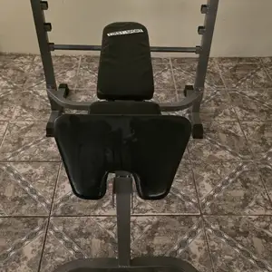 Olympic Weight Lifting Bench with Preacher Curl Pad, Trincity