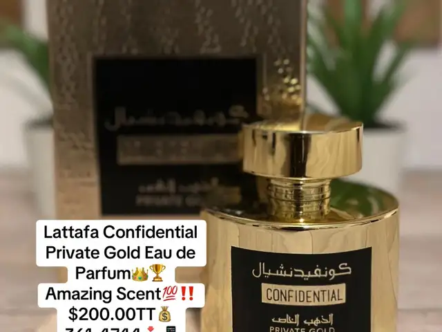 Lattafa Confidential Private Gold Eau de Parfum, Aranguez