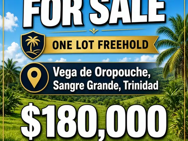 Residential land 50 sq.ft, Sangre Grande