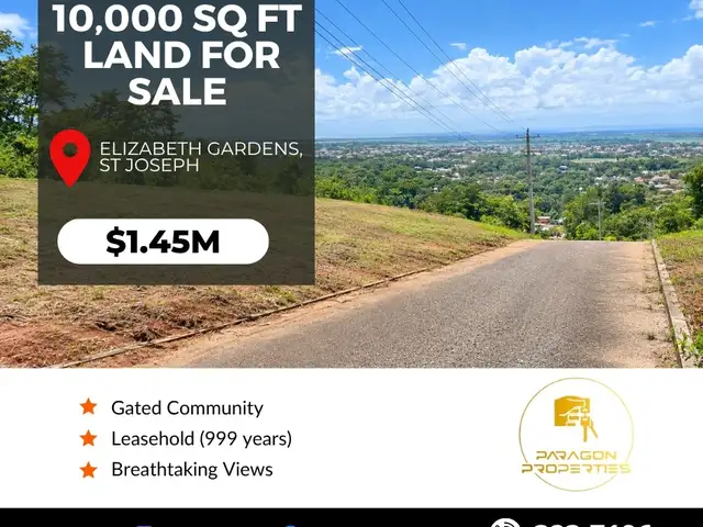 Residential land 10000 sq.ft, St. Joseph