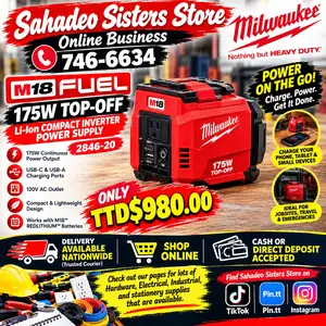 Milwaukee Compact Inverter, Couva