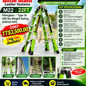 Little Giant Ladder 22ft 300lbs, Couva