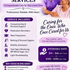 Helping Hands Geriatric Caregiving Services, Port of Spain