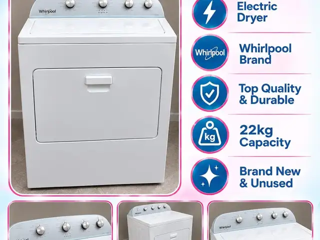 whirpool. electric. Dryer., Trincity