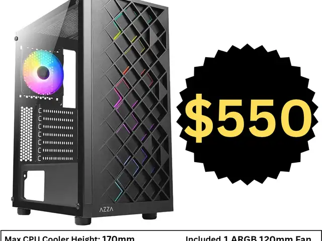 AZZA Spectra ATX Mid Tower Case, St. Augustine