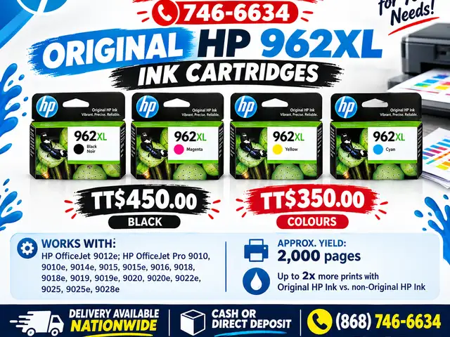 Original HP 962XL Ink Cartridge, Couva