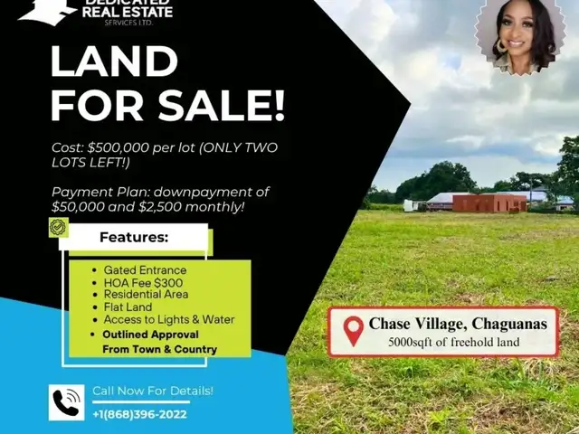 Residential land 5000 sq.ft, Chase Village