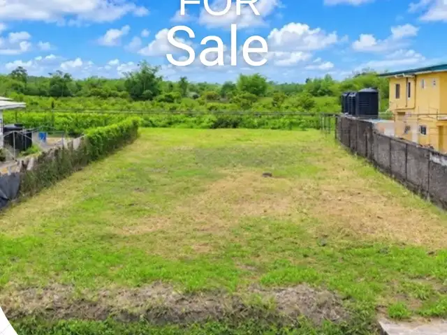 Residential land 9000 sq.ft, Cunupia